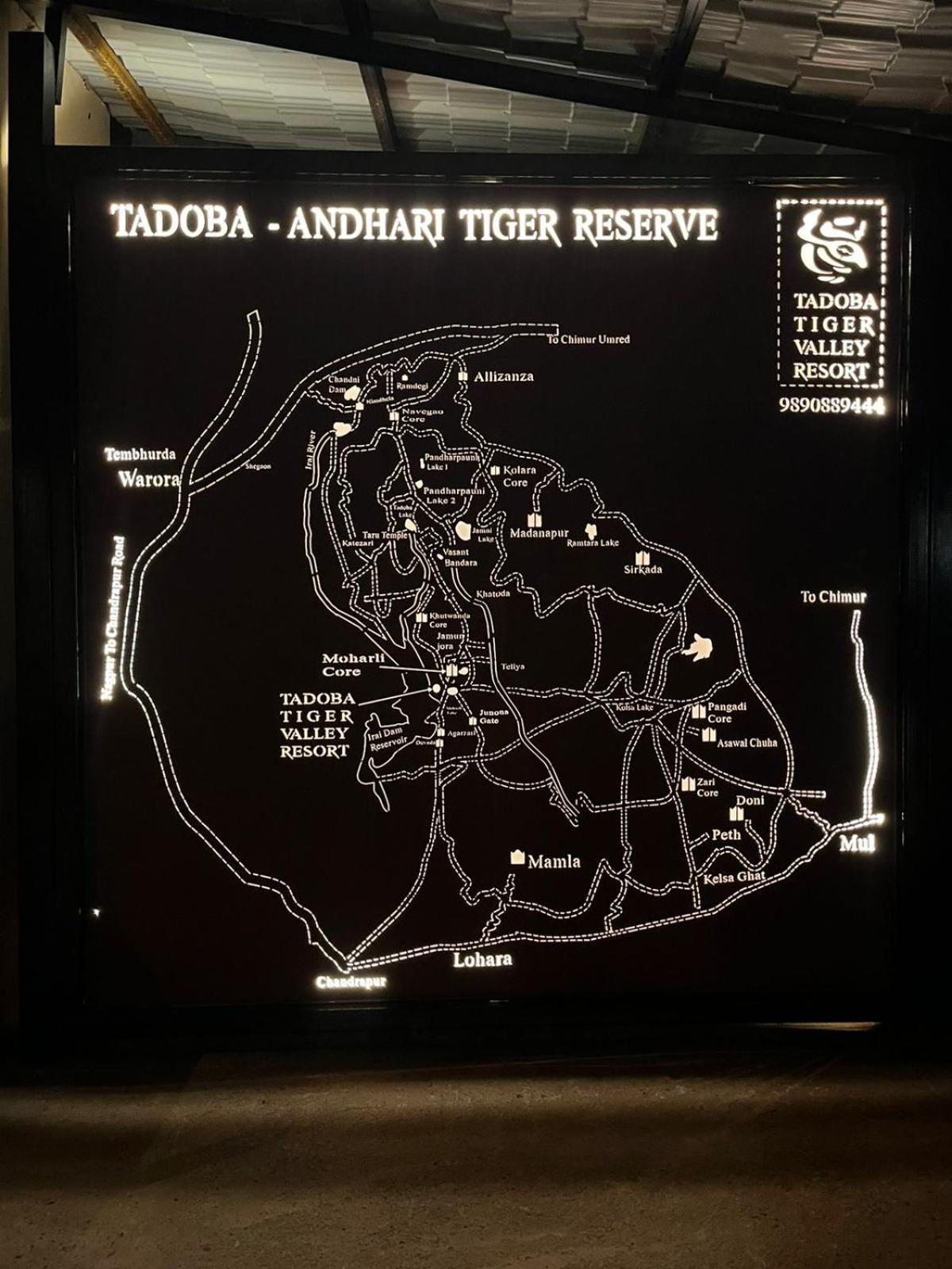 Tadoba Tiger Valley Resort Tadoba Mohurli Bagian luar foto